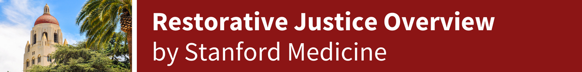 Restorative Justice Overview Banner
